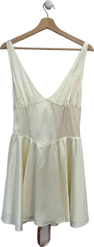 House of CB Ivory Shiema Mini Dress UK M