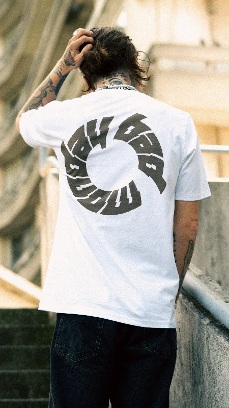 BM Circle White Tee