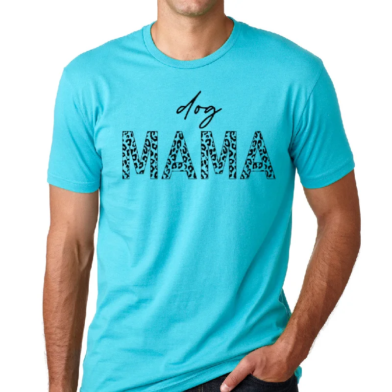 Dog MAMA Cheetah Print Unisex T-Shirt