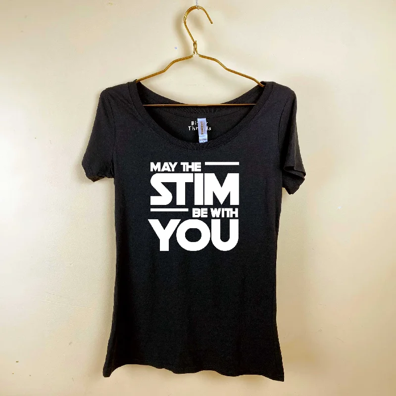 The Stimming Force Women’s Bamboo Tee – Let the Stim Guide You