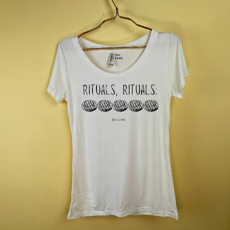 Rituals, Rituals ND Women’s Scoop Neck Tee | Bitter Threads