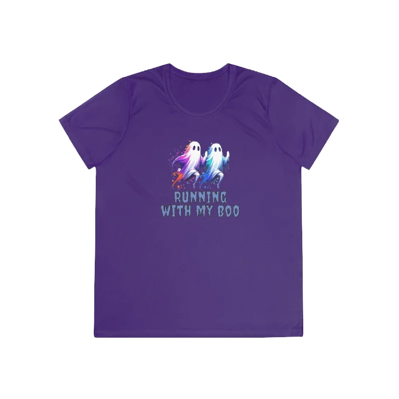 Running with my Boo - Ladies-Fit Tech Tee