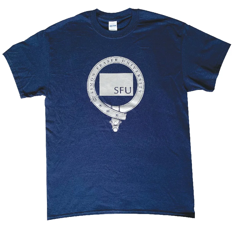 SFU Pipe Band Metallic Crest T-Shirt