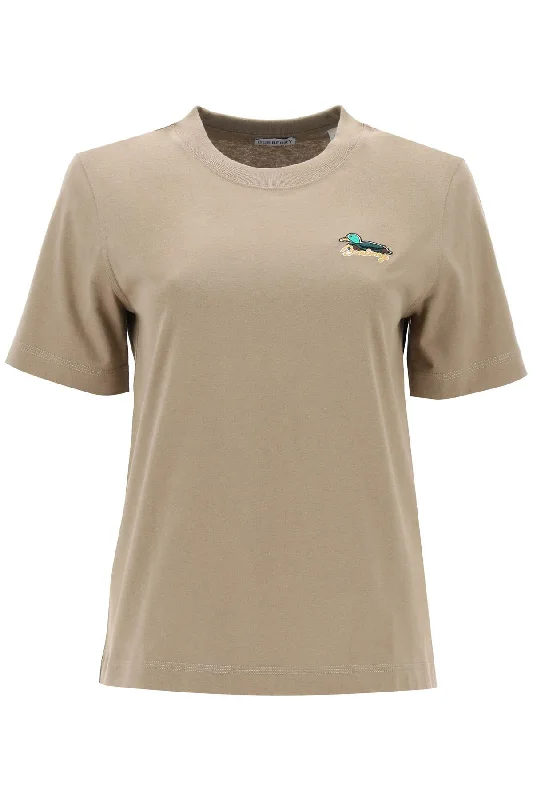 T-shirt With Duck Detail