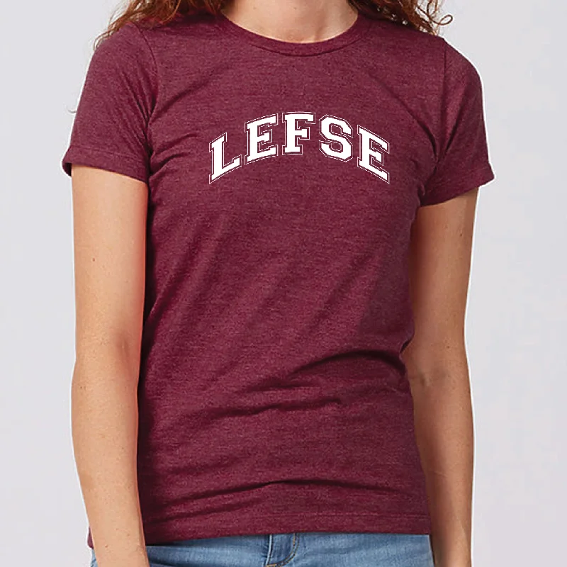 Varsity Lefse Minnesota Women's Slim Fit T-Shirt