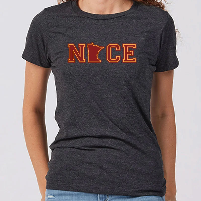 Varsity Minnesota NICE Women's Slim Fit T-Shirt