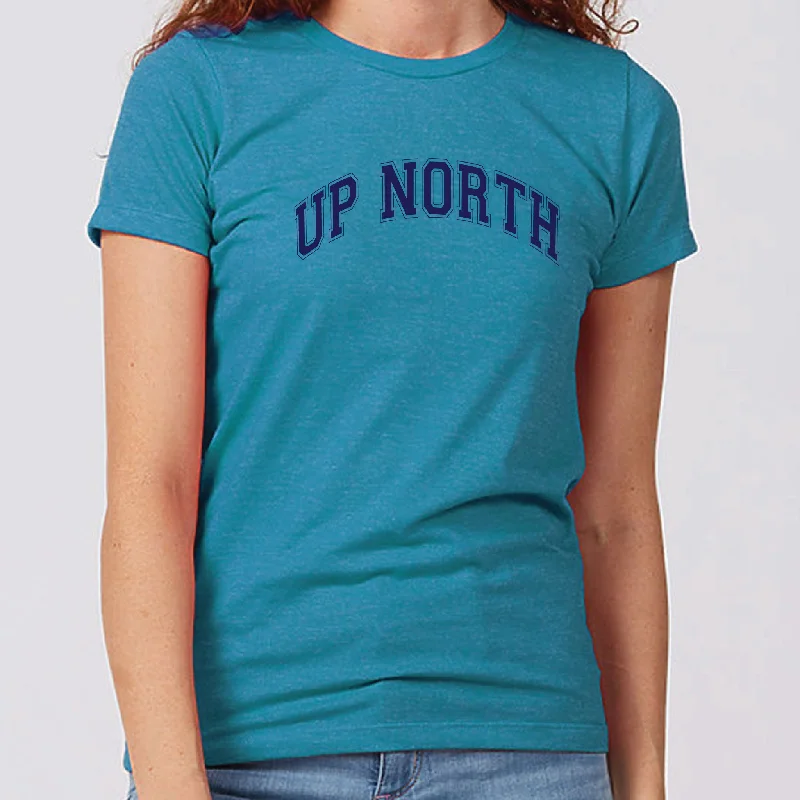 Varsity Up North Minnesota Women's Slim Fit T-Shirt