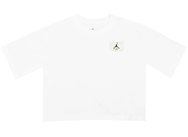 Women's Jordan Essentials Boxy Tee in White