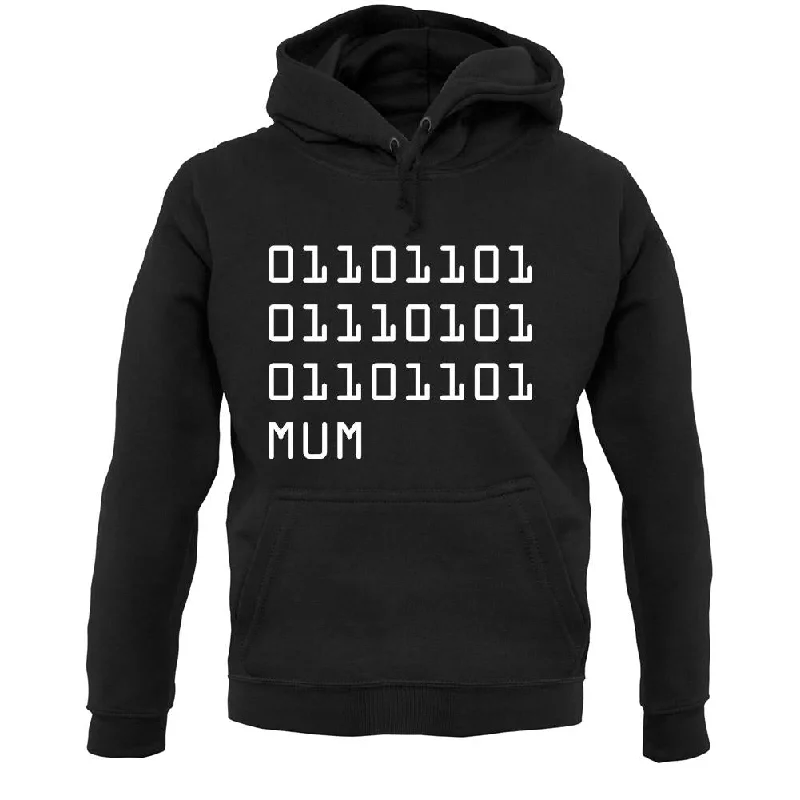 Binary Mum Unisex Hoodie