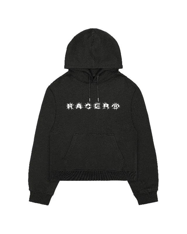 Black Spike Hoodie