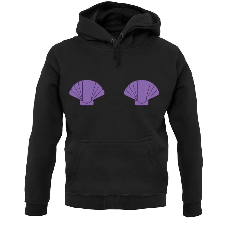 Mermaid Shell Boobs Unisex Hoodie