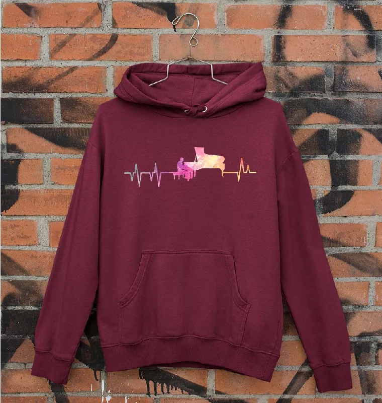 Piano Unisex Hoodie for Men/Women