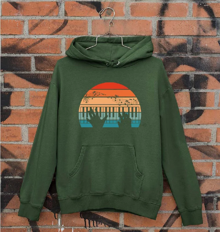 Piano Unisex Hoodie for Men/Women