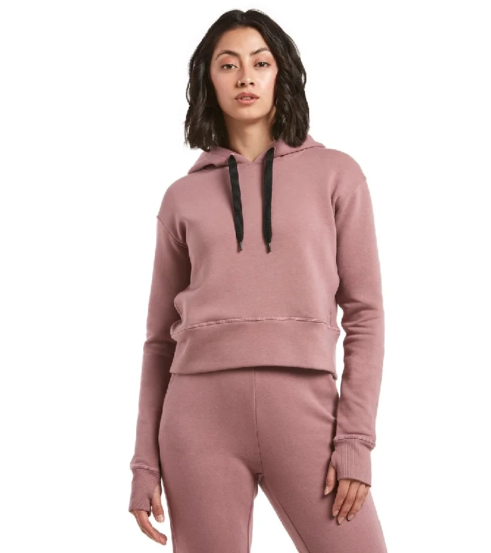 Public Rec Luxe Fleece Cropped Hoodie