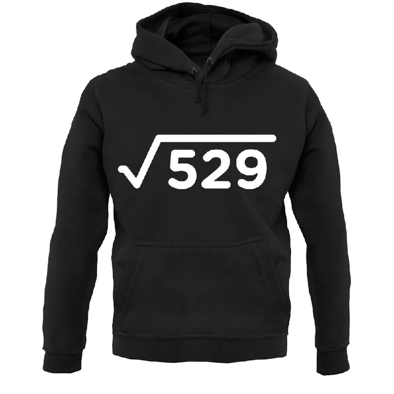 Square Root Birthday 23 Unisex Hoodie