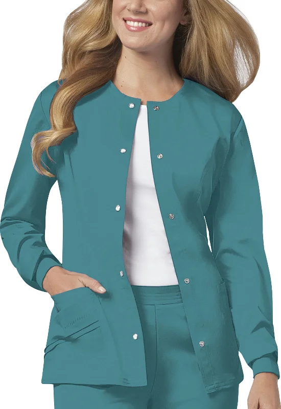 Luxe - Women's Snap Front Jacket Top