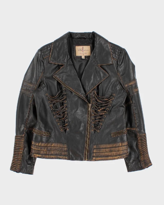 Vintage Wilsons Dreamy Laced Leather Jacket - XL