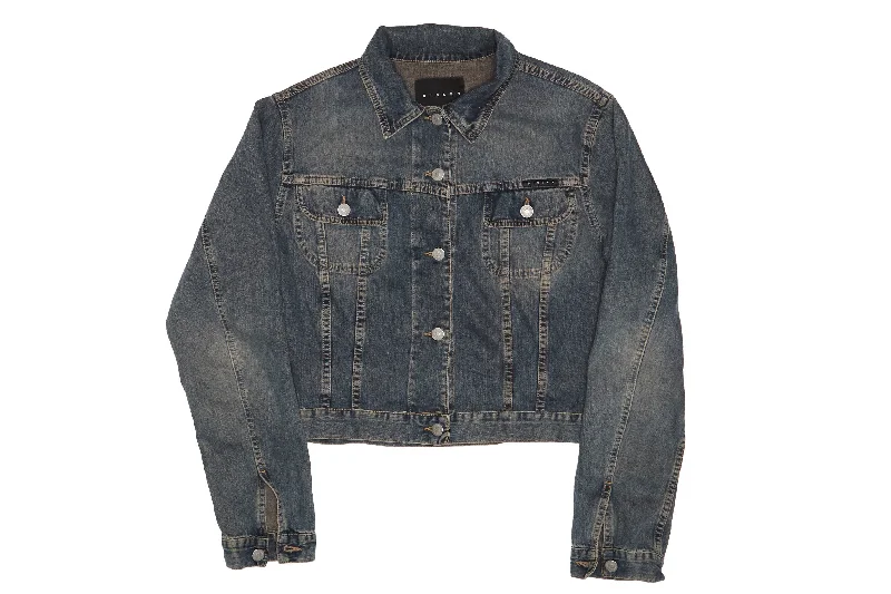 Sisley Cropped Denim Jacket - S