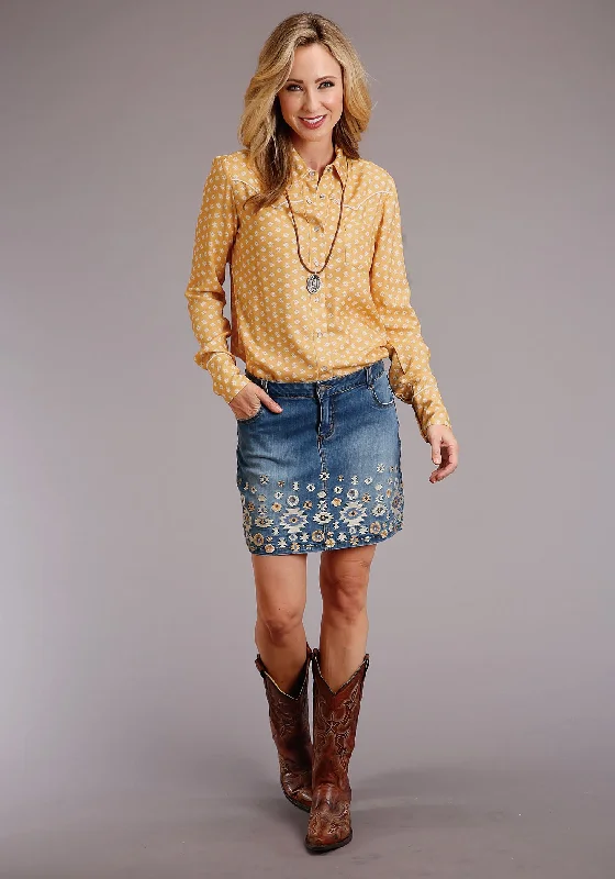 Women's Stetson Stretch Denim Skirt