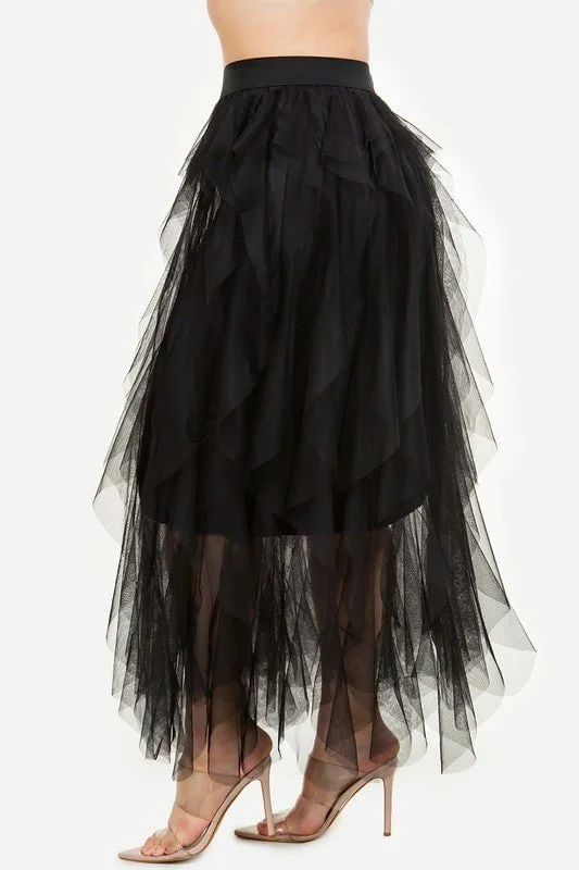 Plus Gypsy Tulle Skirt