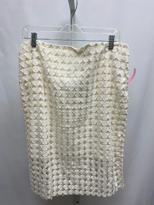 Size 14 WHBM Cream Skirt