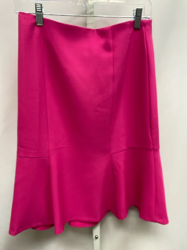 Size 6 Black Label Hot Pink Skirt