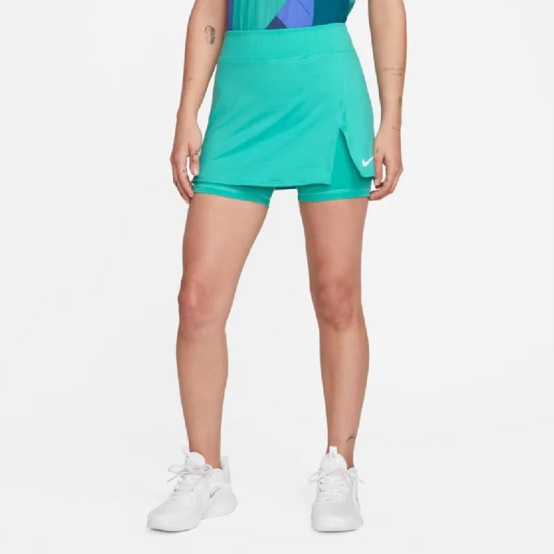 Nike Women's Dri-FIT Victory Stretch Skirt (Washed Teal/White)