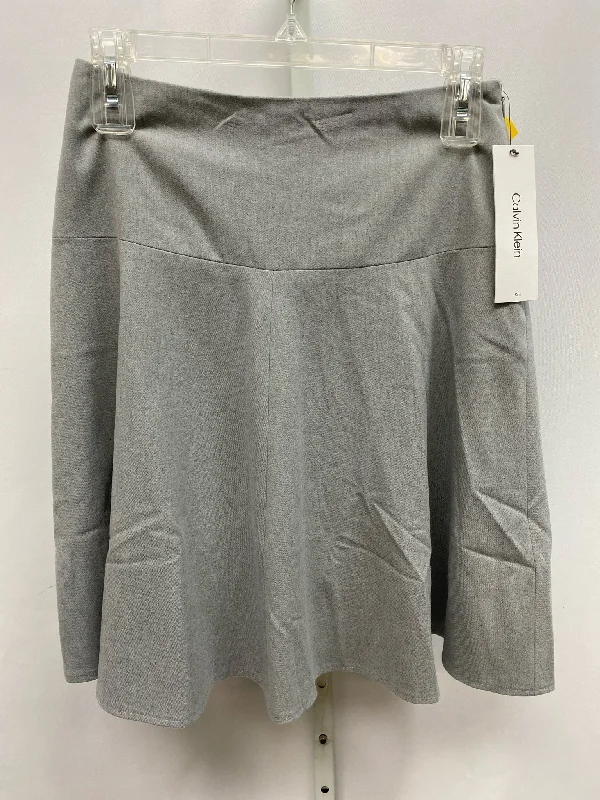 Size 0 Calvin Klein Gray Heather Skirt