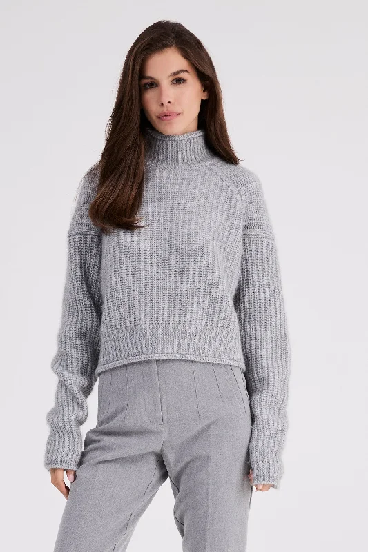 + Beryll Carole Cashmere Sweater | Pebble Gray