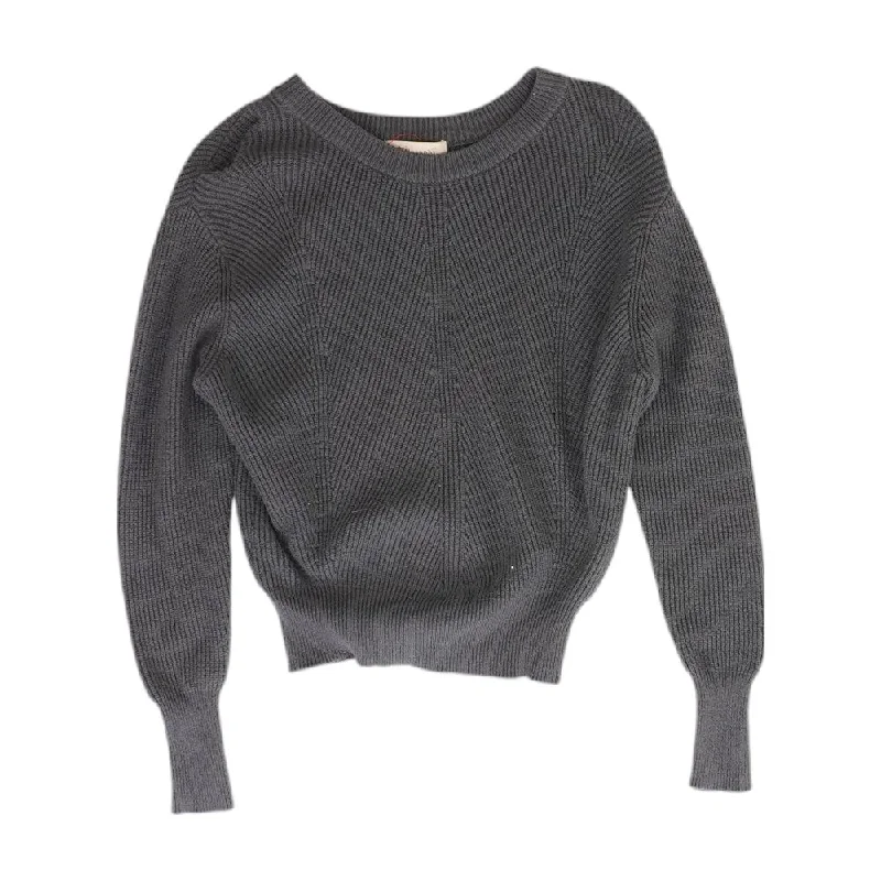 Charcoal Solid Pullover Sweater