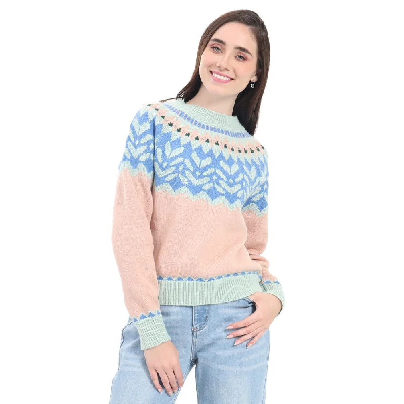 SWEATER PARA MUJER KNIT WITH SYMBOL DESIGN FOREVER 21