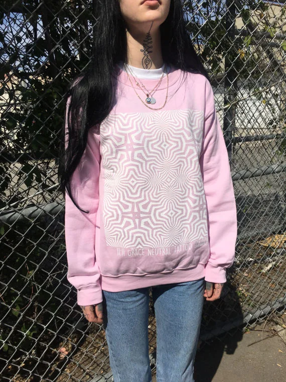 GRACE NEUTRAL 11:11 SWEATER in Pastel Pink UNISEX