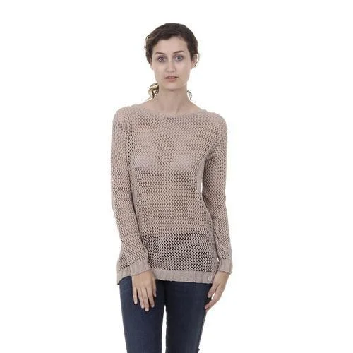 Brown XL Fred Perry Womens Sweater 31412280 7071