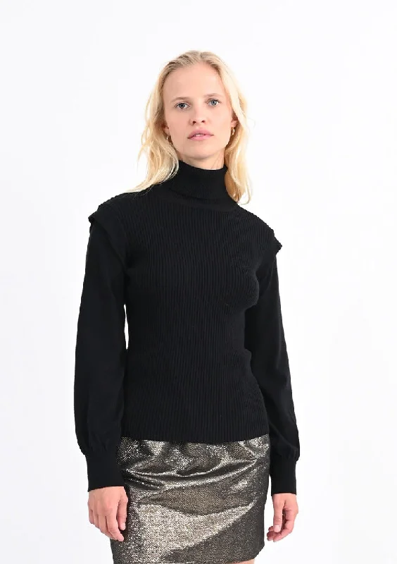 Ladies Shoulder Detail Sweater