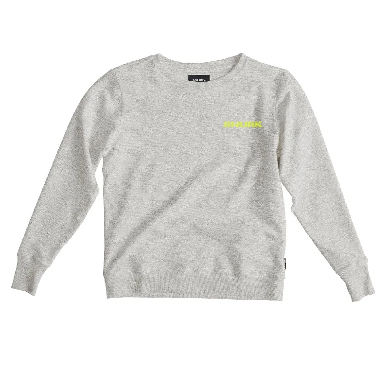 SNURK uni grey sweater ladies