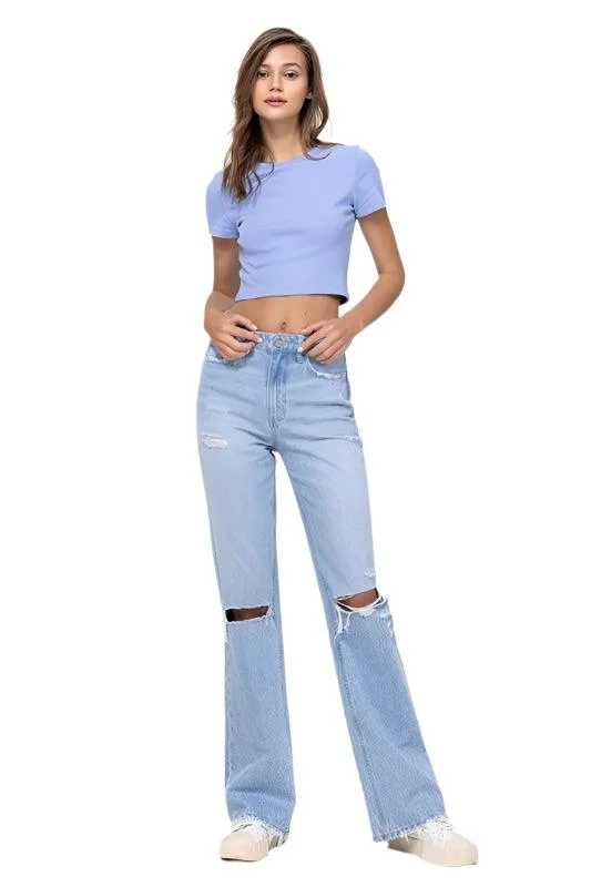 Womens 90's Vintage Flare Jeans