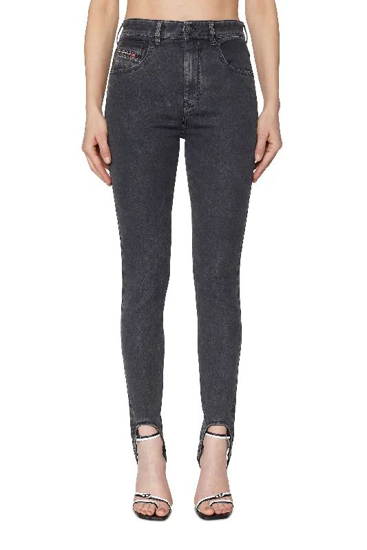 Diesel Slandy Sweat Jeans Charcoal