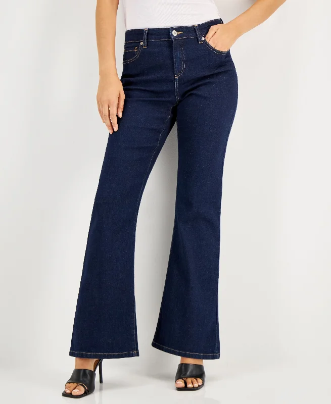 INC International Concepts Womens Flare Leg Jeans