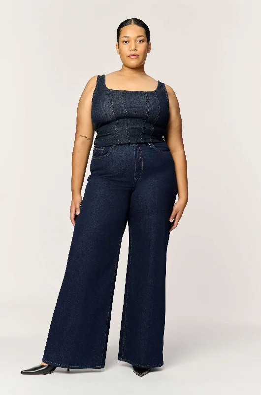 NCE PLUS - WIDE LEG JEANS | LONG GONE