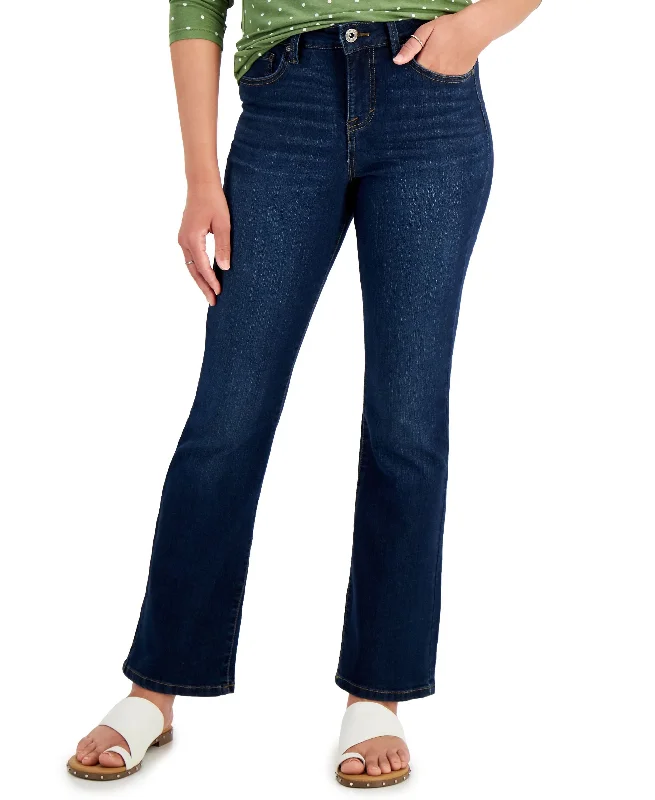 Style & Co Curvy Fit High Rise Bootcut Jeans